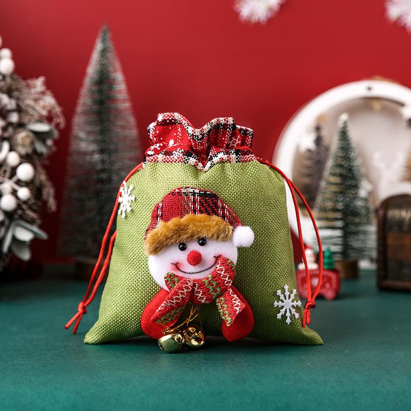 Adorable Christmas Apple Bags For Festive Decoration And Gift Wrapping For Kids