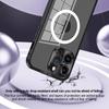 Aluminiumrahmen für kabelloses Laden, Aluminiumrahmen, magnetische Hülle für iPhone 15, 14, 13, 12 Pro Max, Objektivglas, schützende HD-transparente Rückwandplatine