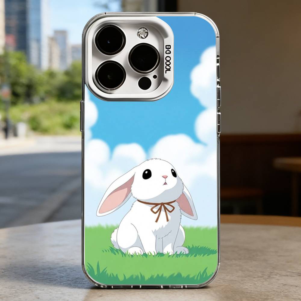 Cute little animals  White Shockproof Phone Case For iPhone 16,15,14,13,12,11,Pro,XS,Max,Plus,Mini,SE iPhoneXR