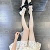 Women Sheer Stockings Sparkling Rhinestones Star Pattern Tights High Elastic Silky Pantyhose Thin See Through Leggings