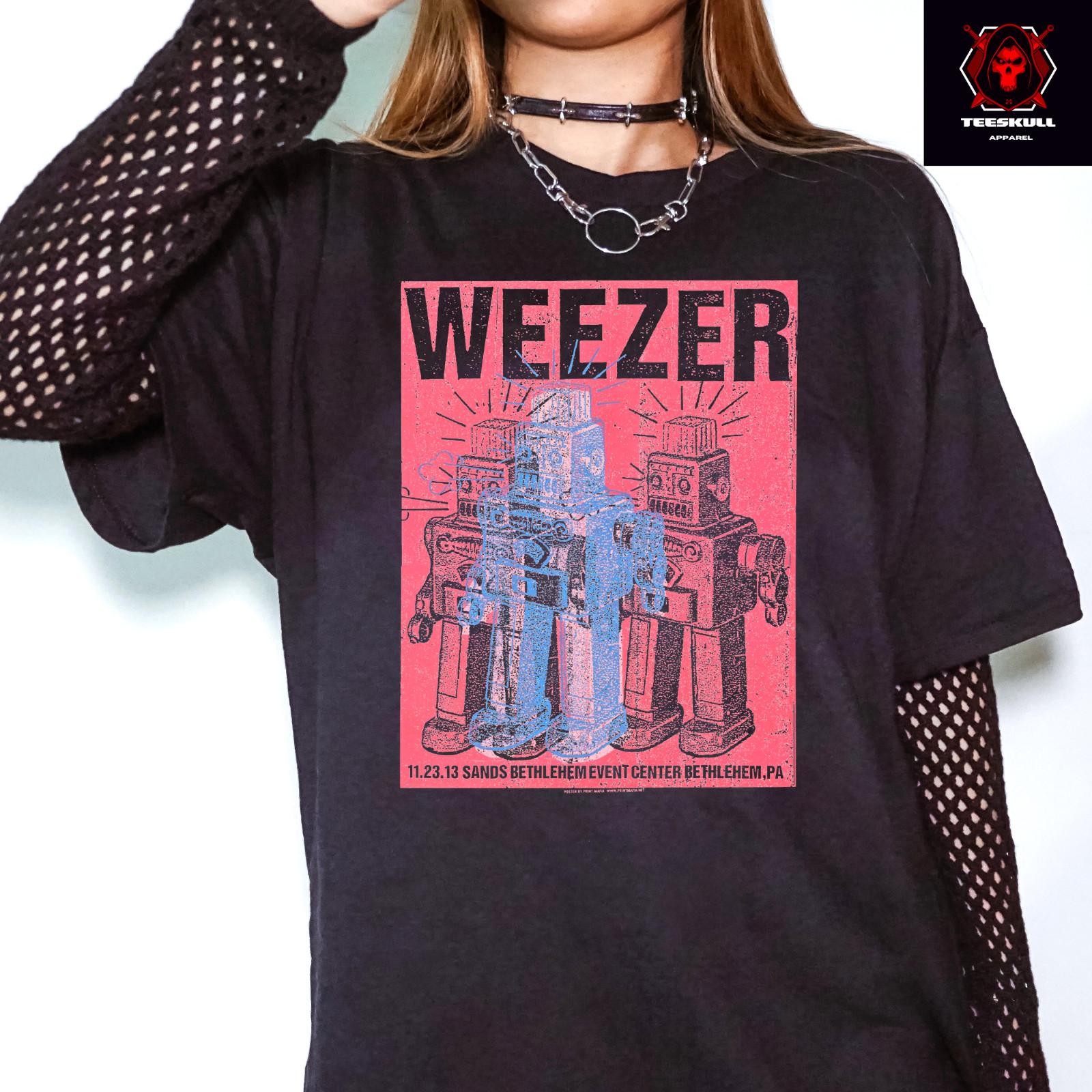 26 Weezer Rock Band Tee Unisex Heavy Cotton T-SHIRT S-3XL  Unisex T-Shirt XXL