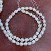 Threaded Rice Pearl Natural Freshwater Pearl White Pearl 4-9mm For Jewelry Making DIY Bracelet Earrings Necklace Accessory