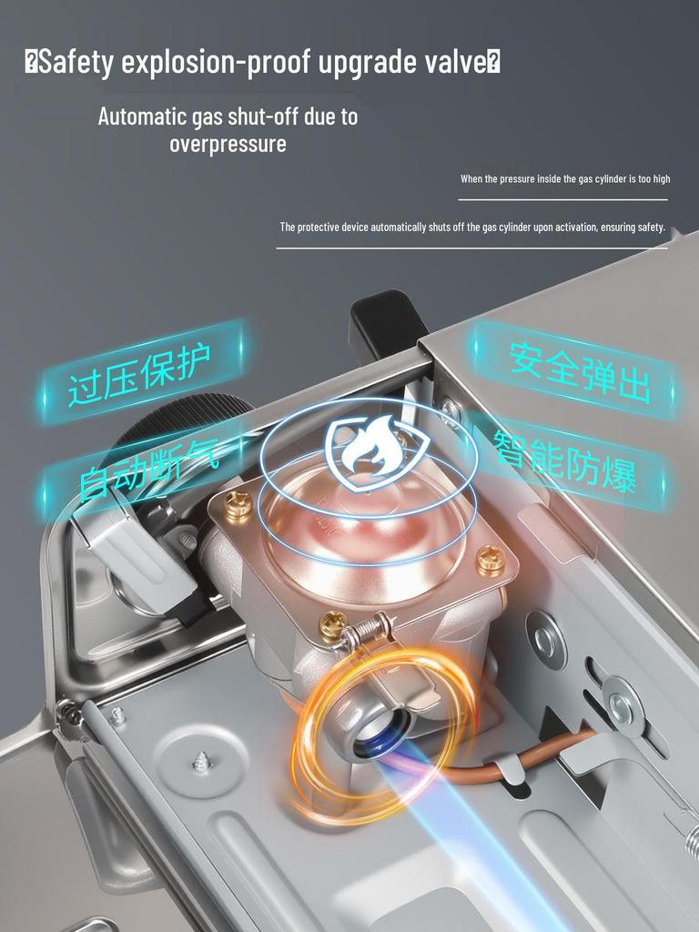 Infrared Portable Gas Stove: Outdoor Camping Picnic Equipment Set