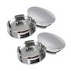 4pz Tappi Centrali Mozzo Ruota Auto 57mm Sostituzione per Mazda Tappo Centrale Argento Antiruggine Galvanizzato