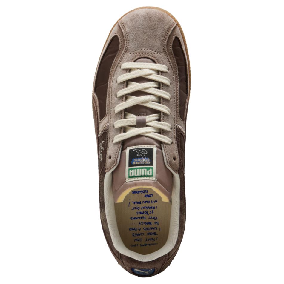 KidSuper Studios X Puma Brasil Panels Espresso Brown Unisex Sneakers Totally-Taupe 403847-02