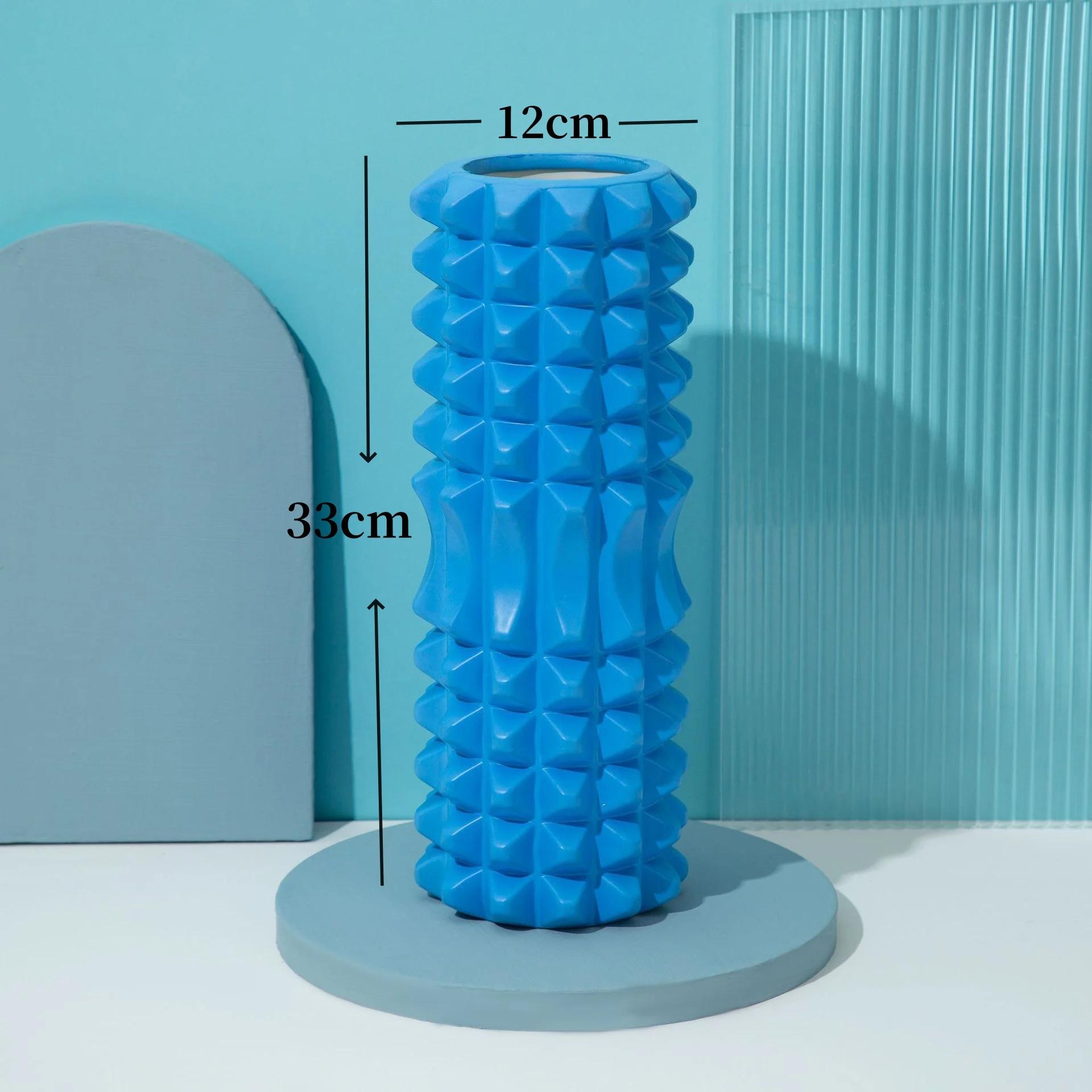 33/45Cm Yoga Foam Roller Deep Tissue Massage Muscle Relaxer Sports Recovery Home Fitness Equipment