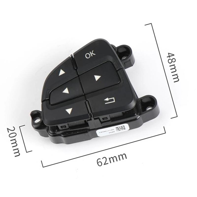 Steering Wheel Control Switch Button For Mercedes-Benz GLA CLA GLS GLE SL A0999050600 A0999050700