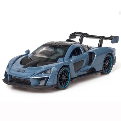 1/32 Scale McLaren Senna Alloy Car Model Diecasts Metal Toy Vehicles Model Simulation Sound and Light Collection Kids Birthday Gifts