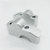 Motokano CB650R Handlebar Riser, 1.1 inches (2.8 cm) Up, Near 2.8 cm, Back Pain Prevention, Silver