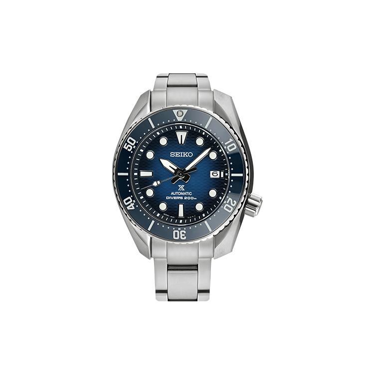 SEIKO Prospe Collection Mechanical Movement Stainless Steel Strap Watch Men s Watches Blue Dial SPB321J1