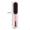Straightening Brush 4 Adjustable Temp Heated Quickly Hair Straightener