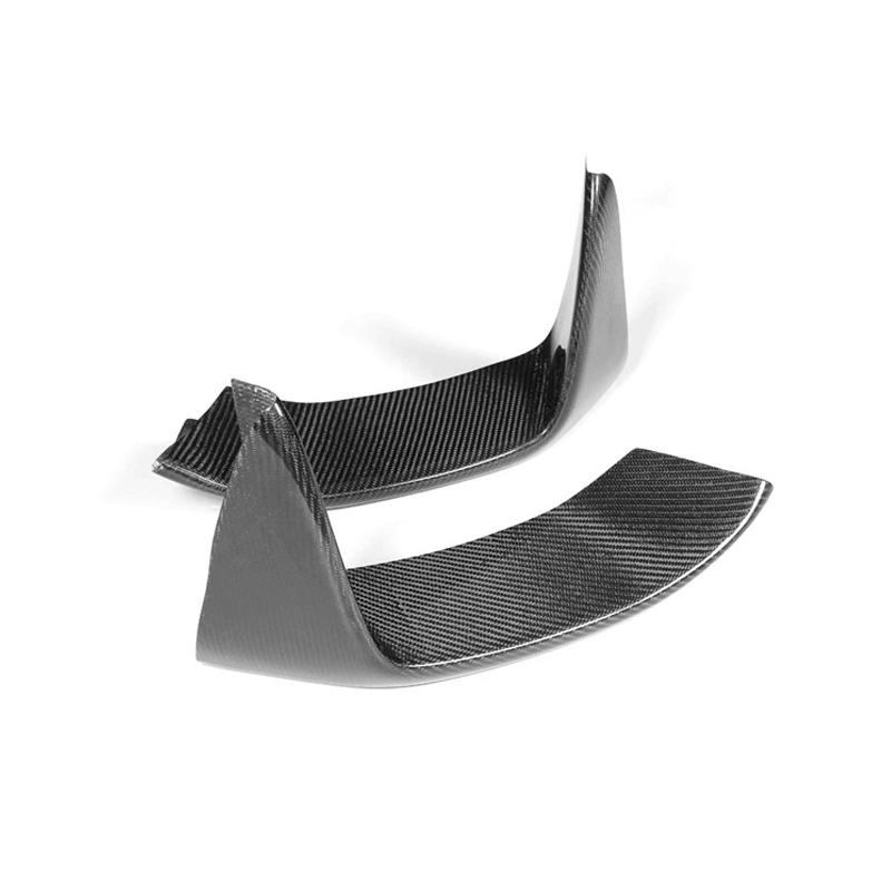 For BMW F80 M3 F82 F83 M4 2015-2019 Real Carbon Fiber Car Bumper Splitters Lip Panel Cover Trim Car Accessories