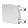 Radiatore CPU in Alluminio Blocco Raffreddamento ad Acqua Raffreddatore a Liquido Dissipatore di Calore 40*40*12mm