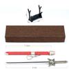Nine Dragon Balls Metal Model Toy: Thor's Sword & Wind God's Spring-loaded Cold Weapon Ornament.