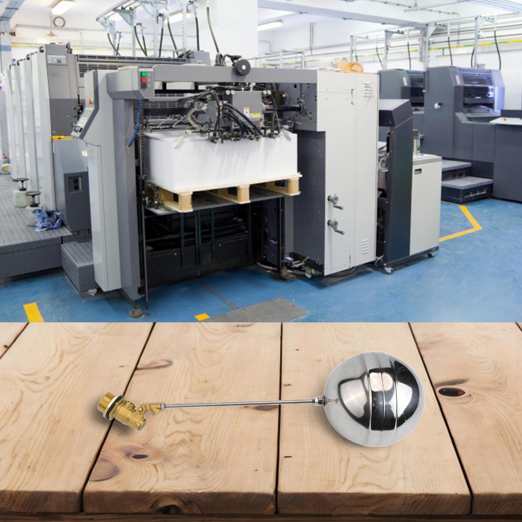 Float Valve for Water Tanks 34 Inch Stainless Steel and Brass Construction