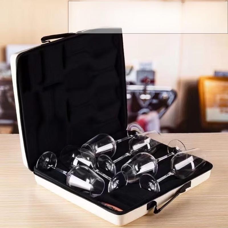 LISM 450ml Crystal Red Wine Glass Set of 2 with Gift Box