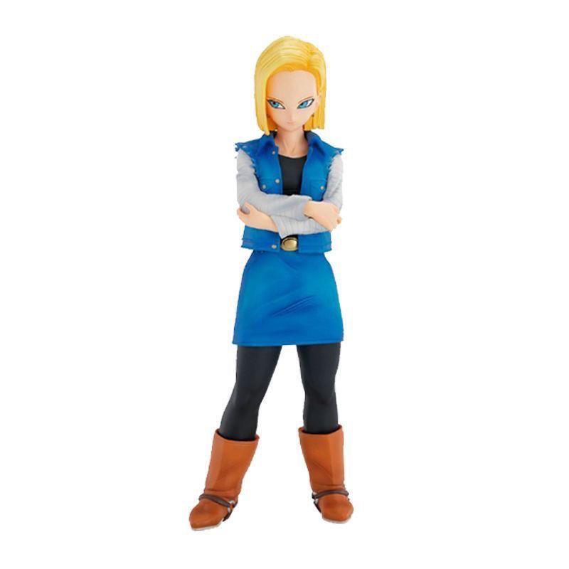 

В наличии Android 17 18 Фигурка Dragon Ball Z ПВХ 24 см Фигурки Действия Коллекционная Модель Игрушки Для Детей Рождественские Подарки