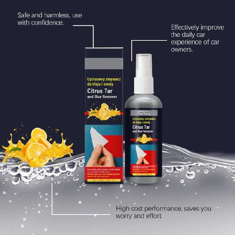 100ml 3.38oz Glass Sticker Cleaner Adhesive Remover Cleaner Remover Car Glass Tape Label Cleaner Multifunction