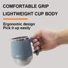 500ML Coffee Cup with Lid Water Cup Portable Thermal Cup  Heat Insulation