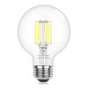 Wonninek LED Bulb, E26, 60W Equivalent, 2-Year Warranty, PSE Certified, E26 Edison Bulb, 6W Filament Bulb, 4000K Daylight White, 817lm, Wide Beam