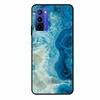 Für Wiko 10 Hülle Marmor 6,75" TPU Weiches Silikon Rückseite Handyhülle für Wiko 10 Wiko10 Coque Cartoon Antischock Stoßfest Funda