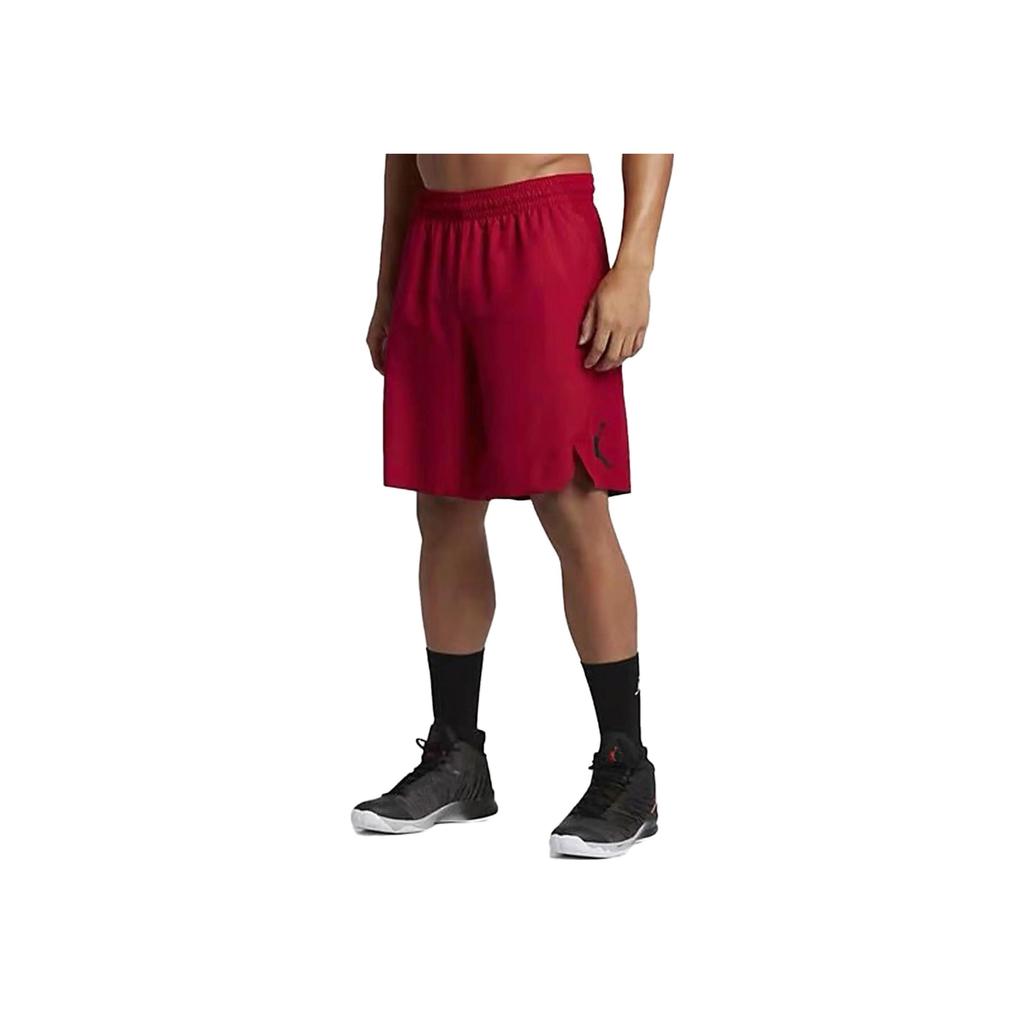 Jordan Solid Color Elastic Waist Casual Shorts Men Bottoms Red 831349-687