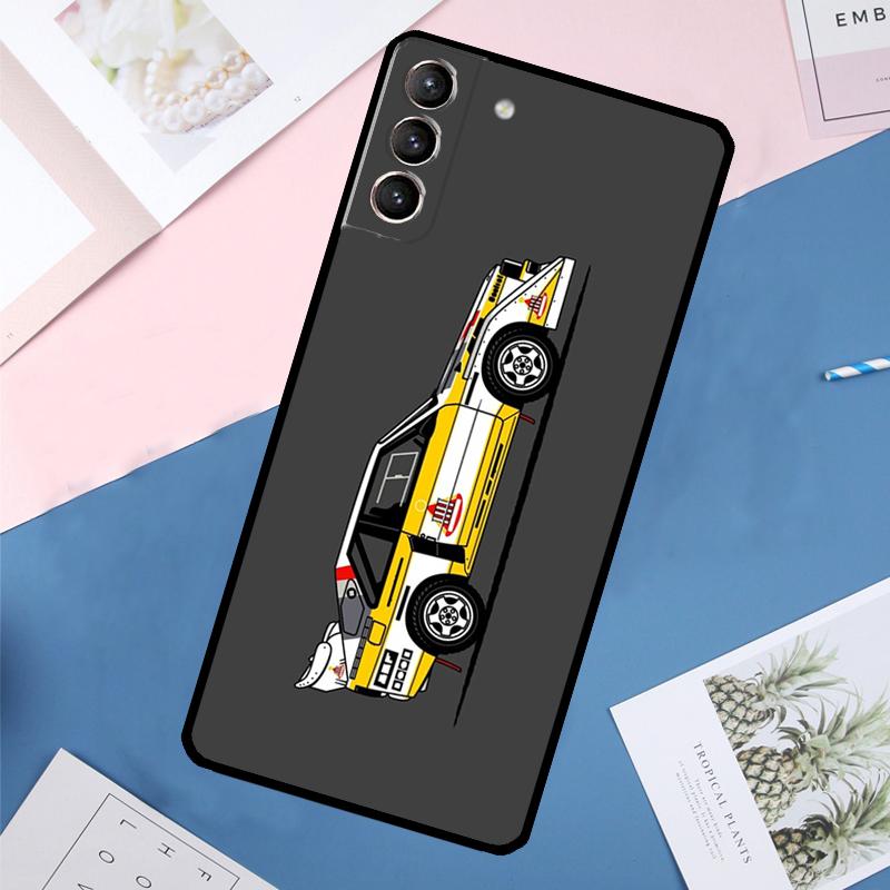 T16 Rally Car Case For Samsung Galaxy S25 Ultra S21 S22 S24 S23 Ultra S9 S10 Plus S21 FE S25 FE Back Cover