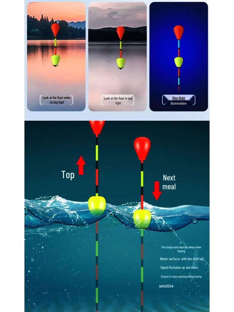 Hochsensibler Flachwasser-Fischschwimmer mit kurzem Schwanz und kollisionssicherer Perle