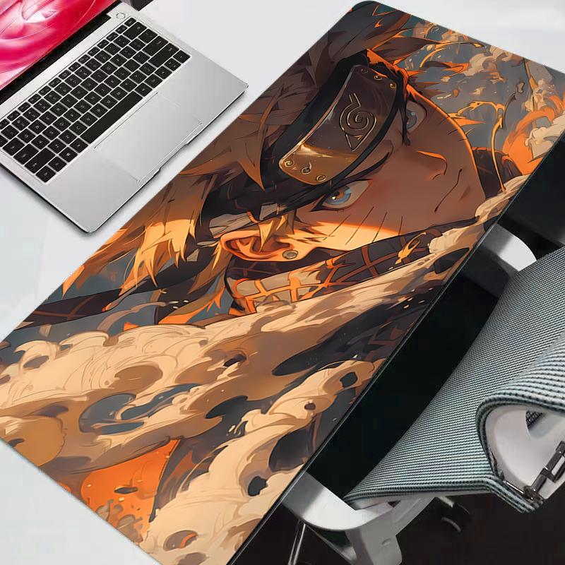 Anime Computer Mouse Pad Naruto Gamer Mouse Pads Large Gaming Mousepad XXL Desk Mause Pad Keyboard Mouse Carpet durable