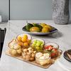 Divided Serving Platter Dessert Dividing Plate for Snacks, Appetizers, Candy, Food Storage Box