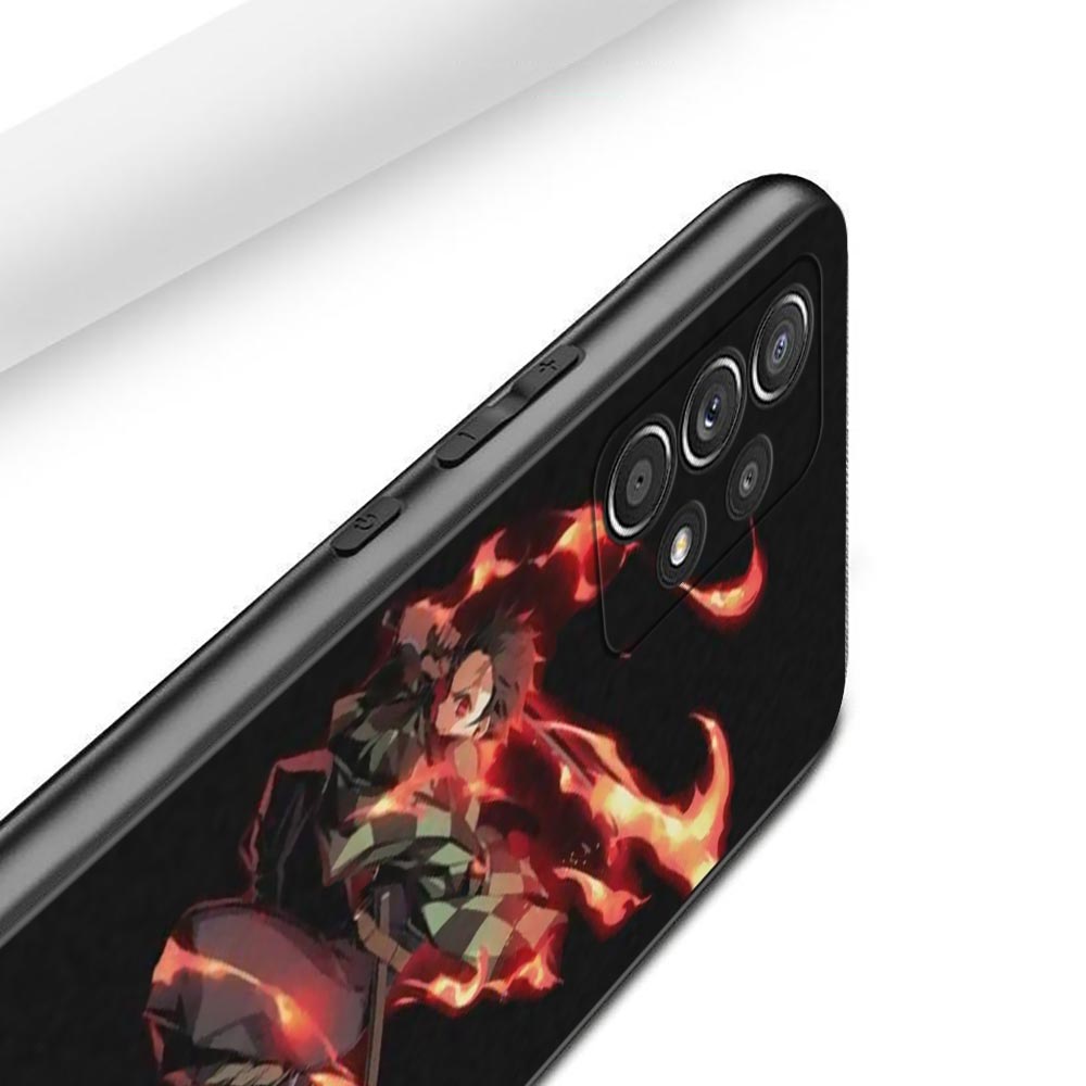 Husa Anime Demon Slayer Kimetsu pentru Samsung Galaxy A51 A71 A01 A11 A21 A21s A31 A41 A72 A52 A42 A32 A22 A12 A02 A02s F42 Shell