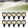 10PCS 360 Degree Rotating Irrigation Sprinklers Garden Irrigation Sprinkler  Lawn Watering