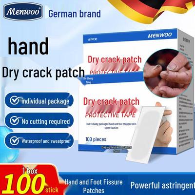 Anti-Crack Hand & Foot Patches, 100 Count