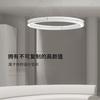 New Style Pendant Light Art Deco Red Black Ring For Foyer Dining Room Bar Bedroom Hanging Lamp Fixtuers Wire Adjustable