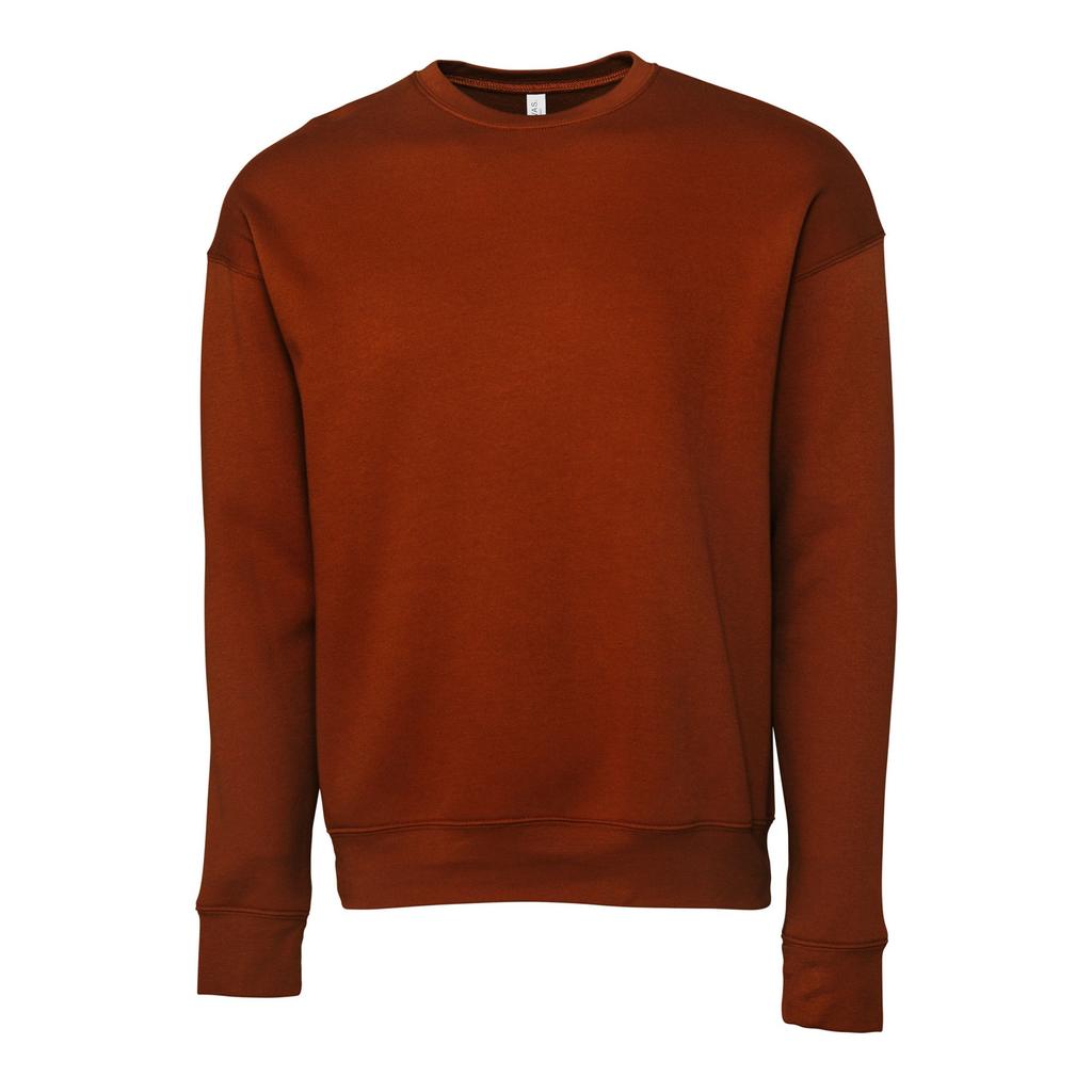 Bella + Canvas Unisex Adult Drop Shoulder Fleece Top