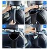 Car Storage Box for Umbrella Organizer Hook Clip Multifunctional Waterproof Bucket Auto Hanging Bottles Holder Backseat Garbage