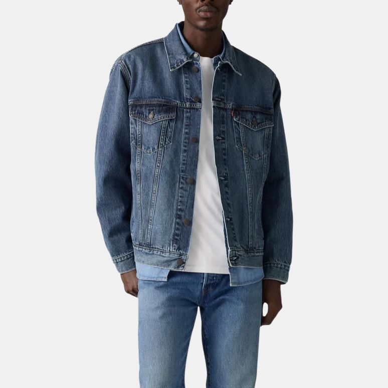 Levis Comfortable Versatile Loose Casual Denim Jacket Men jackets A5782-0079