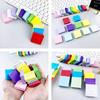 11 Pcs Adhesive Memos Pad Aesthetic Stickier Note Colorful Notepads Coloured Index Tabs School Office Supplies