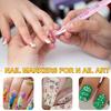 12Pcs/Set Nail Acrylic Graffiti Pen Colourful Nail Marker Drawing DIY Beauty NailArt Tool Waterproof And Quick Drying Nail Mark