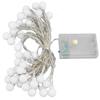 6M 40LED Kugel Lichterkette 2 Modi Wasserdicht Hochzeit Dekorative Lichterkette für Garten Schlafzimmer