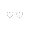 European and American exaggerated big love earrings women's design sense earrings earrings