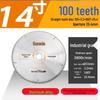 Jindian Professional Aluminum Alloy Saw Blade - 7, 10, 12 inch, 120 Teeth for Cutting Aluminum Profiles