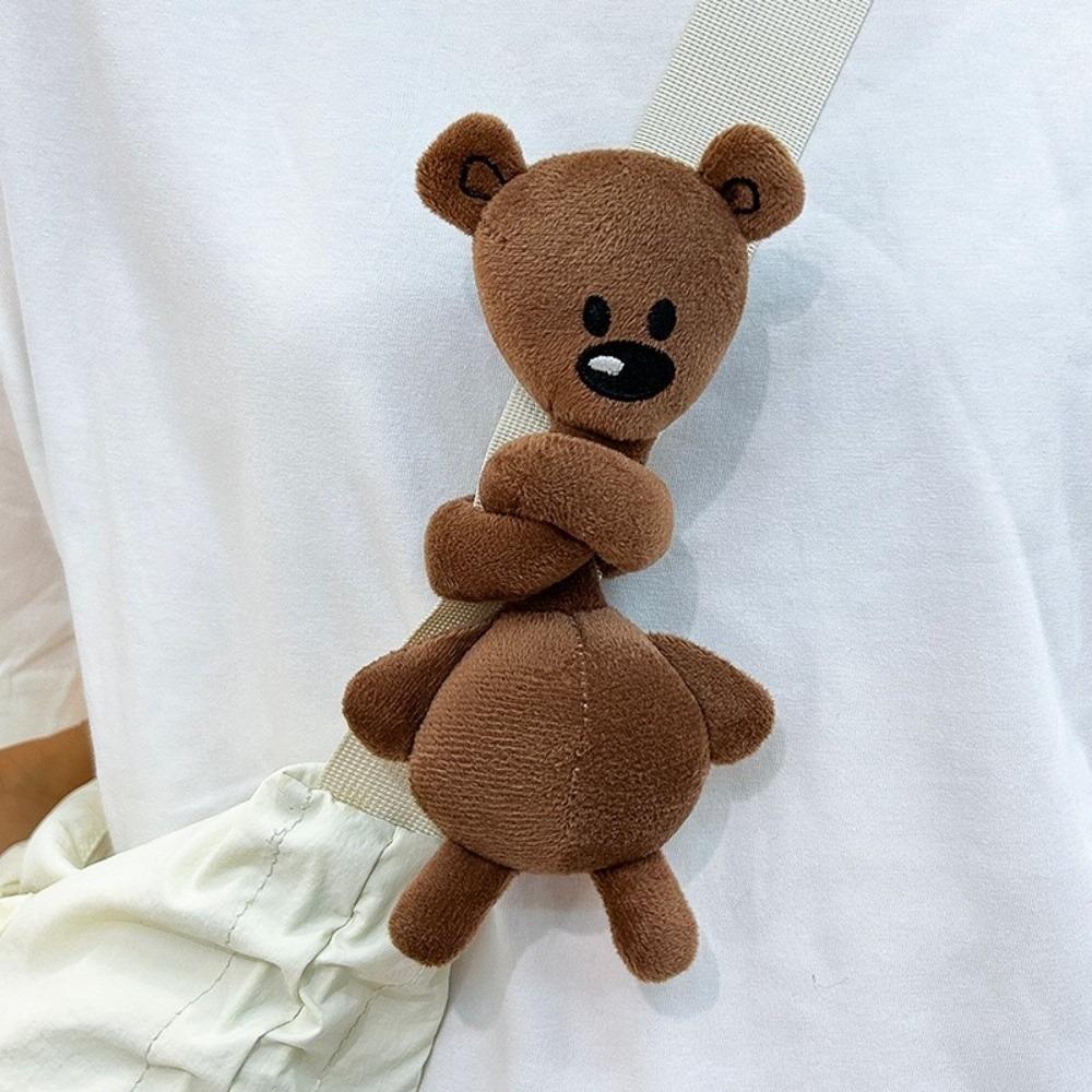 Funny Design Long Neck Plush Doll Toy Plush Bag Pendant Creative Curtain Tieback Bag Decoration