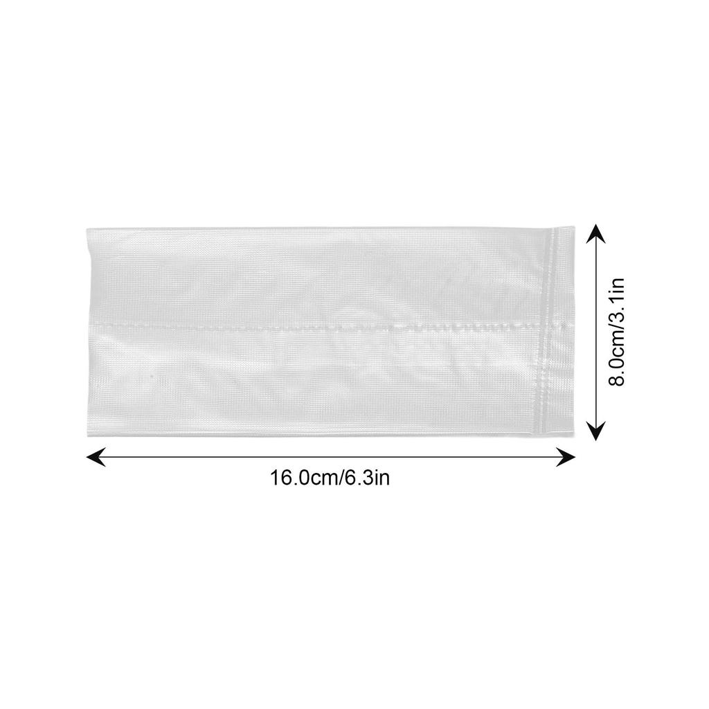 50Pcs Water Soluble Bags PVA Dissolve RefillBait Carp Fishing Equipment Tackle Accessories
