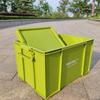 Industrial Style Plastic Storage Box for Camping, Household, or Car Trunk