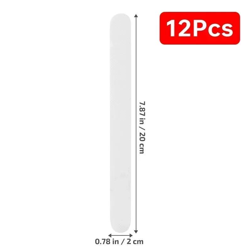 

6/12 шт. противоскользящие полоски наклейки для душа прозрачные нескользящие водонепроницаемые полоски безопасности для ванны для ванны душевые лестницы пол