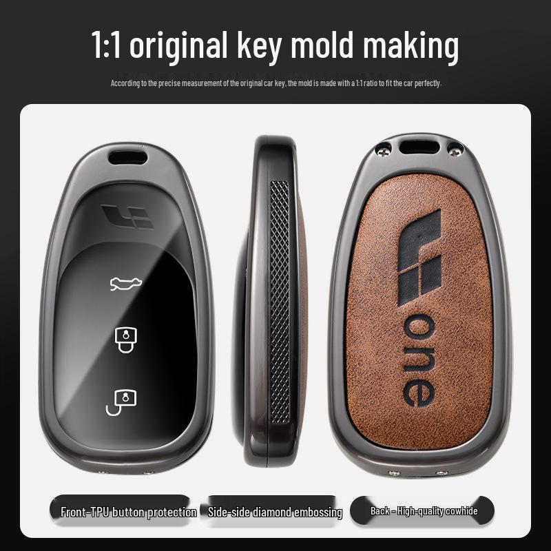Ideal ONE Key Cover - Protective Shell & High-End Buckle for Model 21 Car Remote Key