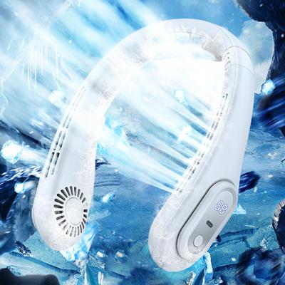 Hangings Leafless Quiet Portable Personal Fan Neck Cooling Fan Air Cooling Fan for Hiking Home Office Indoor Outdoor Camping