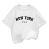 Summer Baby Boy Clothes Kid Girls Casual Tops New York Printed T-shirts Children Fashion O-Neck Short Sleeve Top