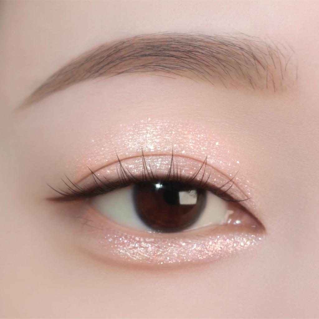 wakemake Glitz Longwear Stick Shadow 01 Silhouette Korean 0.45g, Under-Eye Shadow, Glitter, Cosmetics, Long-Lasting, Long-Lasting